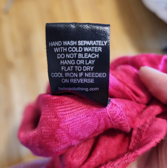 Women's bright pink mini dress size M (Bebop) - Picture 3 of 3